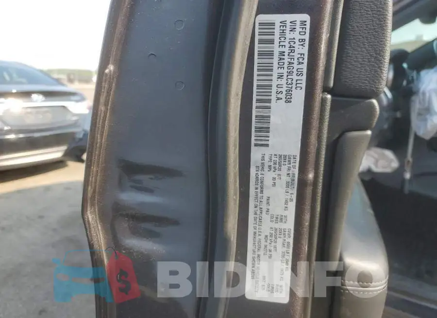 1C4RJFAG9LC376038 Photo# 13