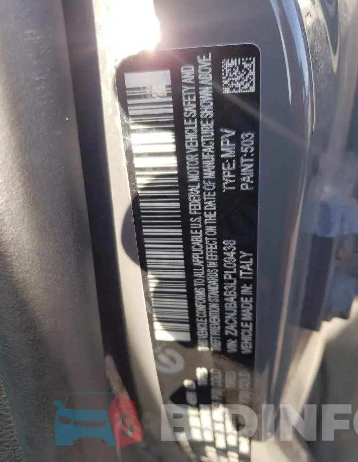 ZACNJBAB3LPL09438 Photo# 12