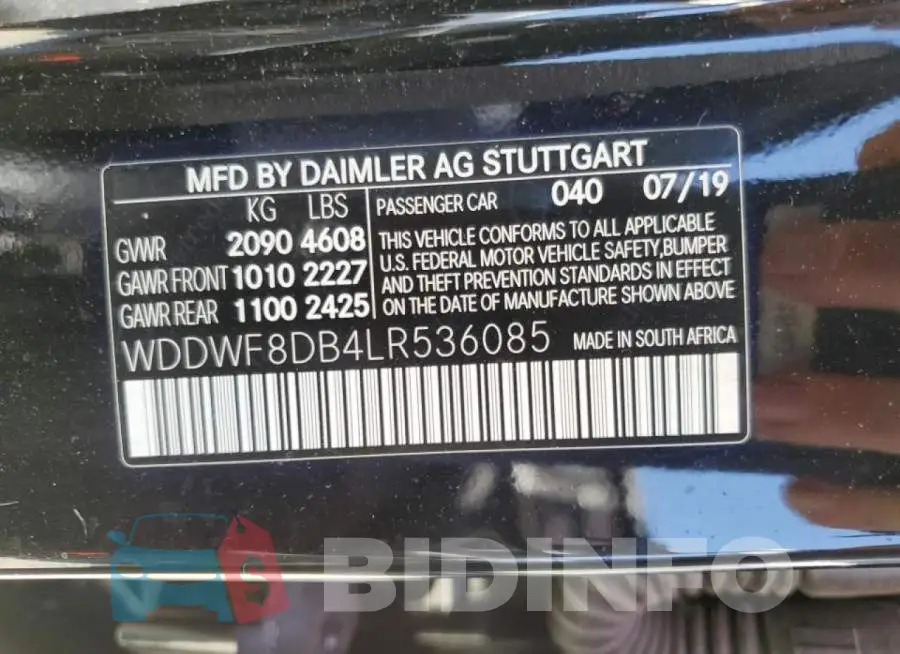 WDDWF8DB4LR536085 Photo# 12