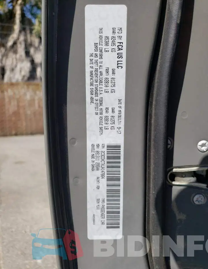2C3CDXCTXJH147864 Photo# 12