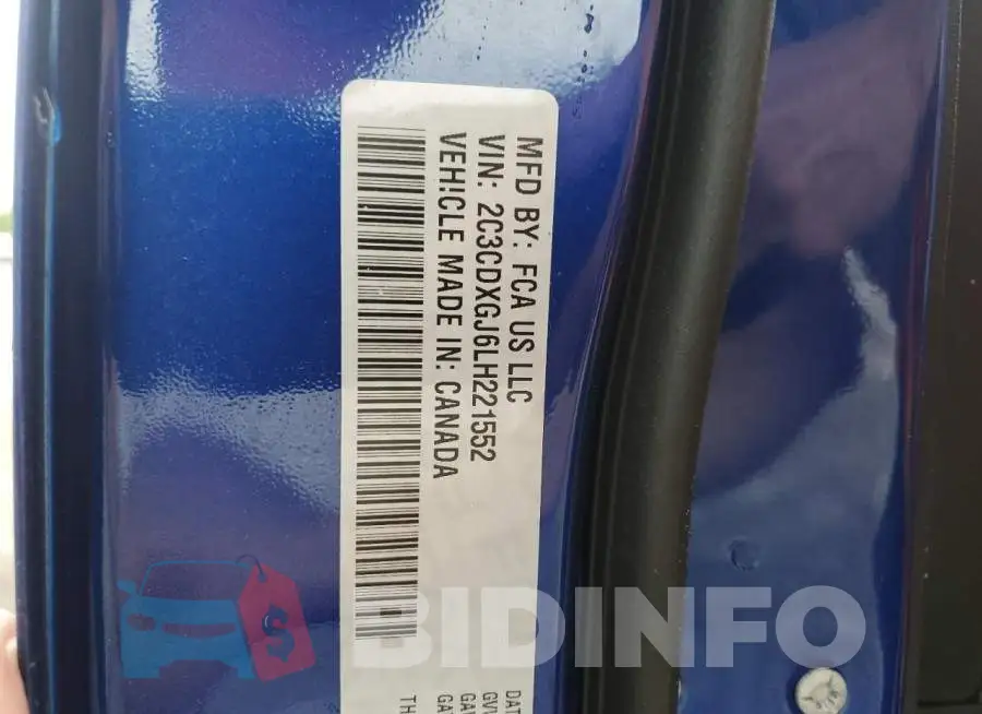 2C3CDXGJ6LH221552 Photo# 13