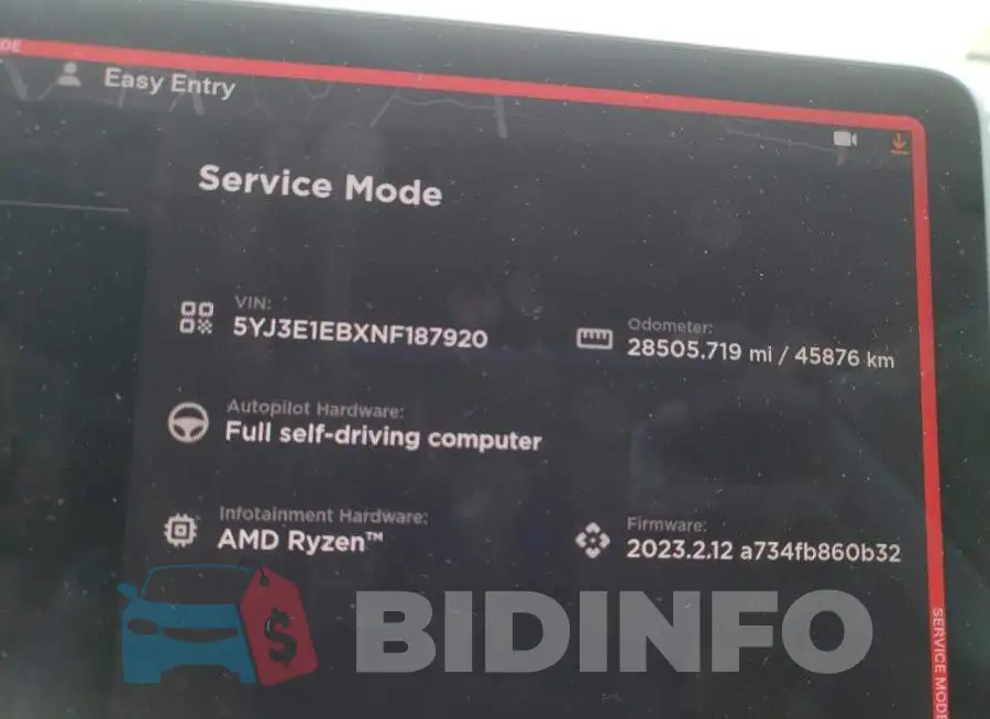 5YJ3E1EBXNF187920 Photo# 9