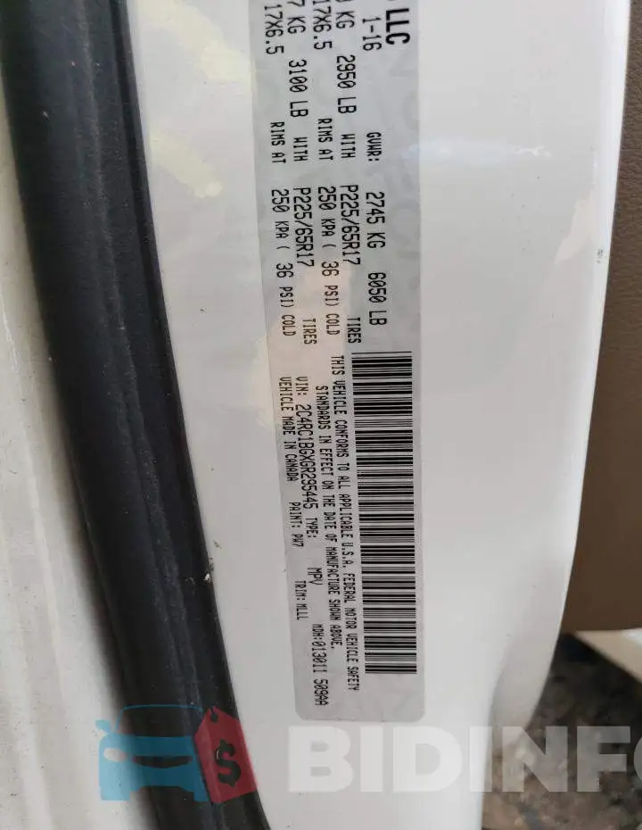 2C4RC1BGXGR295445 Photo# 13