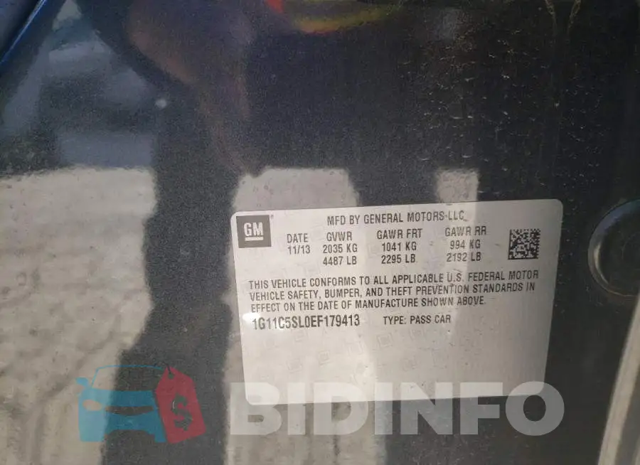 1G11C5SL0EF179413 Photo# 12