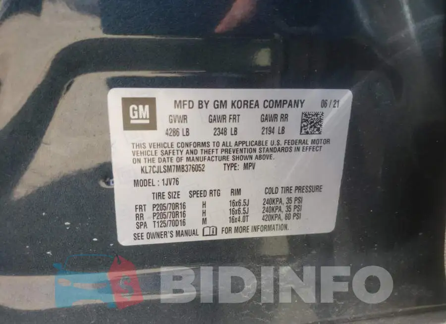 KL7CJLSM7MB376052 Photo# 10
