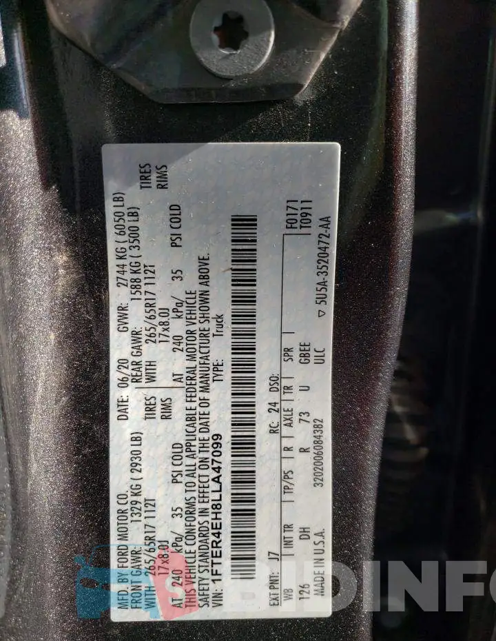1FTER4EH8LLA47099 Photo# 12