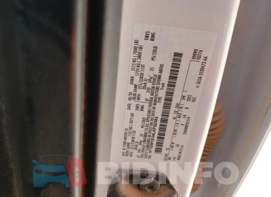 1FTEW1E54LKF02582 Photo# 12