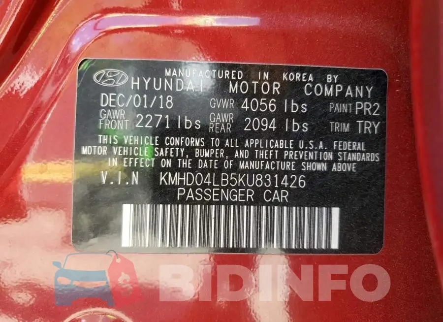 KMHD04LB5KU831426 Photo# 10