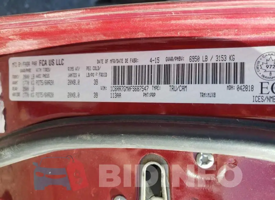 1C6RR7GM0FS687547 Photo# 12