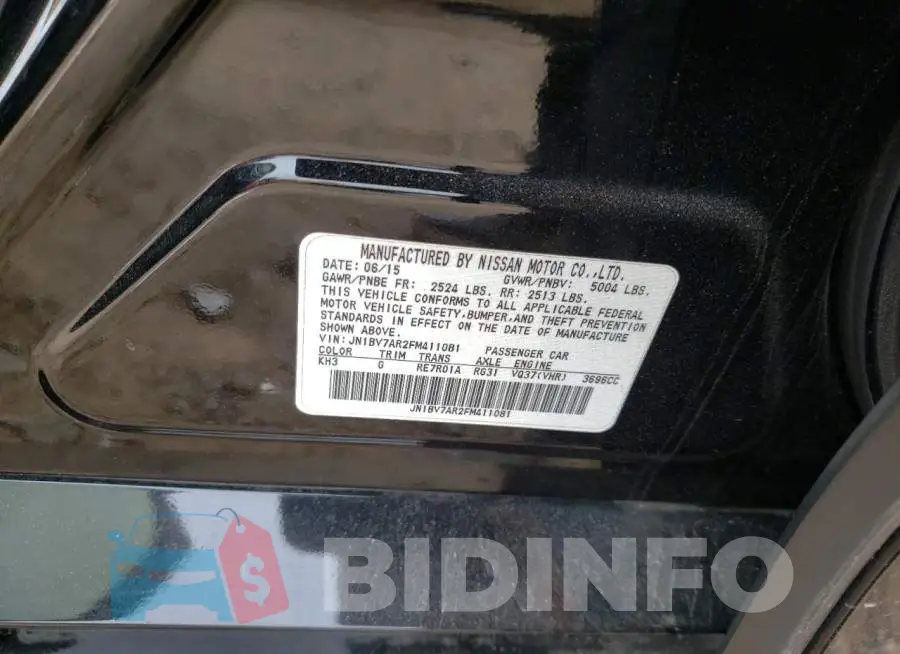 JN1BV7AR2FM411081 Photo# 12