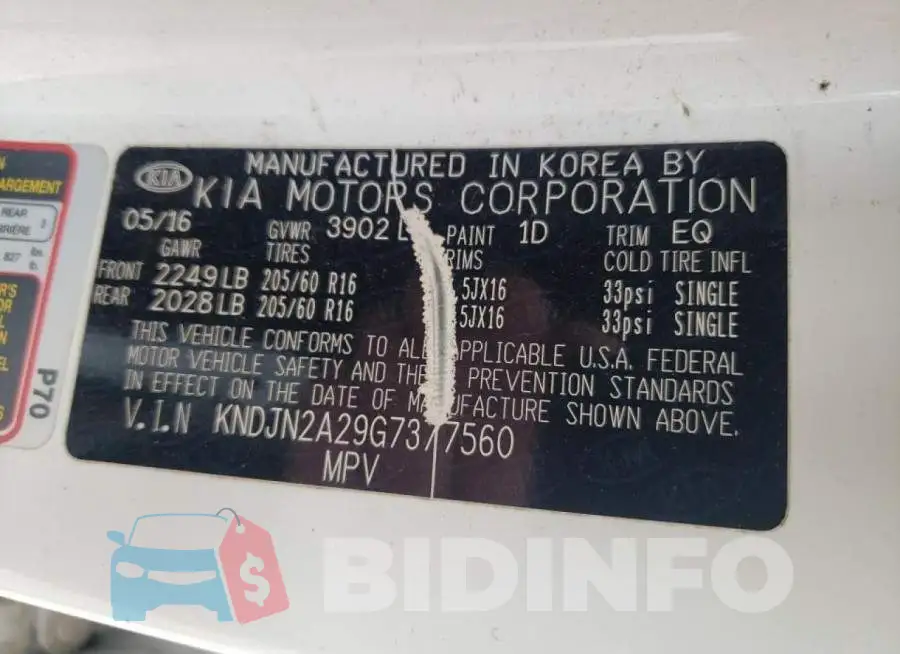 KNDJN2A29G7377560 Photo# 13