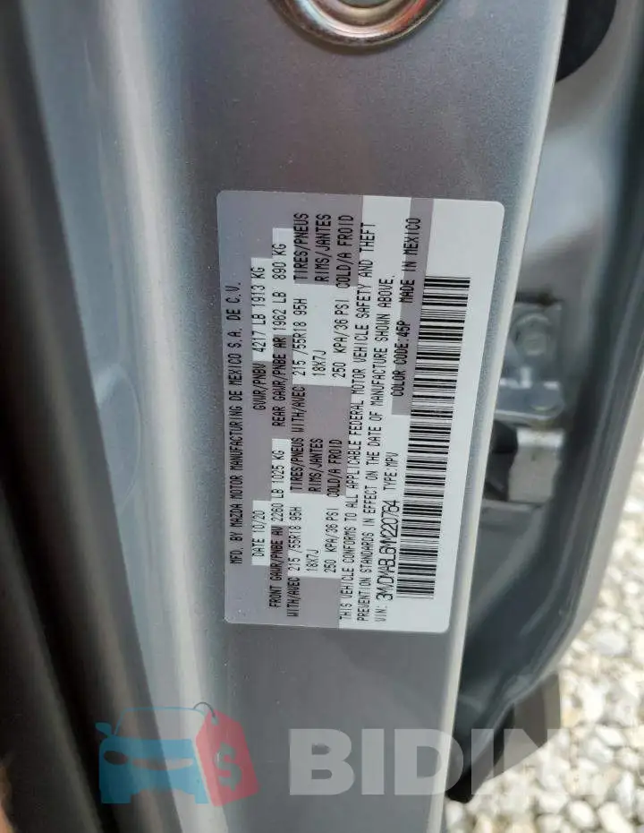 3MVDMABL6MM220764 Photo# 13
