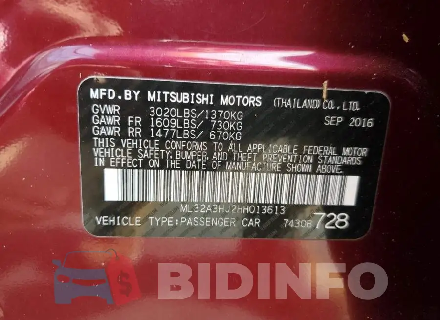 ML32A3HJ2HH013613 Photo# 13