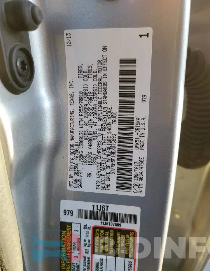 5TFRM5F10EX073893 Photo# 12