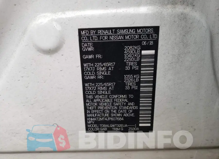 KNMAT2MT4JP607684 Photo# 13
