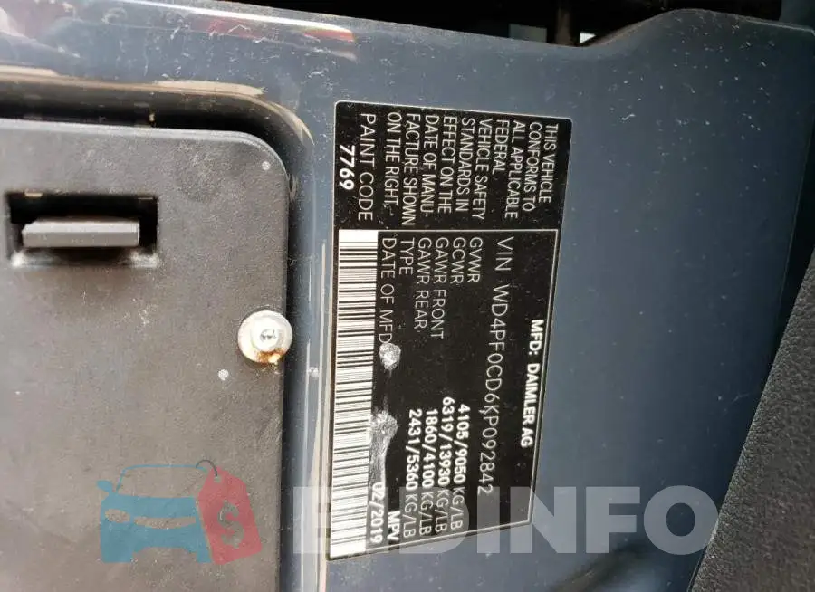 WD4PF0CD6KP092842 Photo# 13