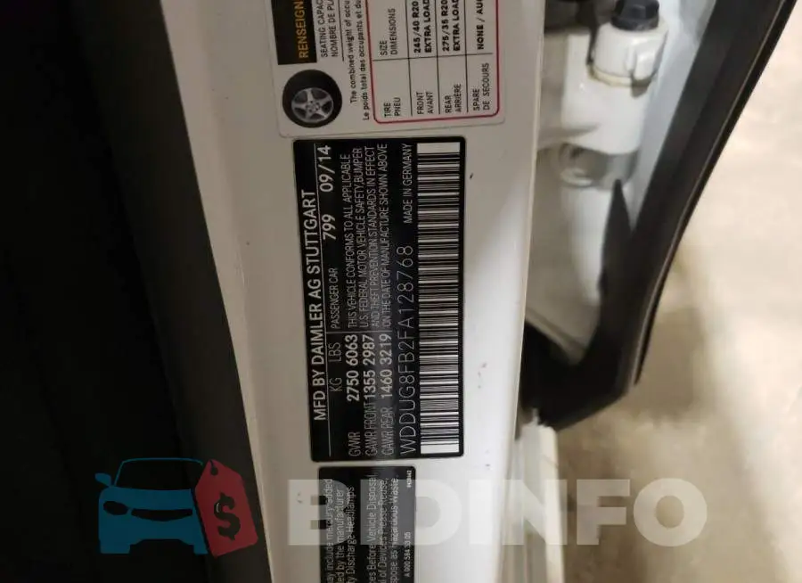 WDDUG8FB2FA128768 Photo# 12