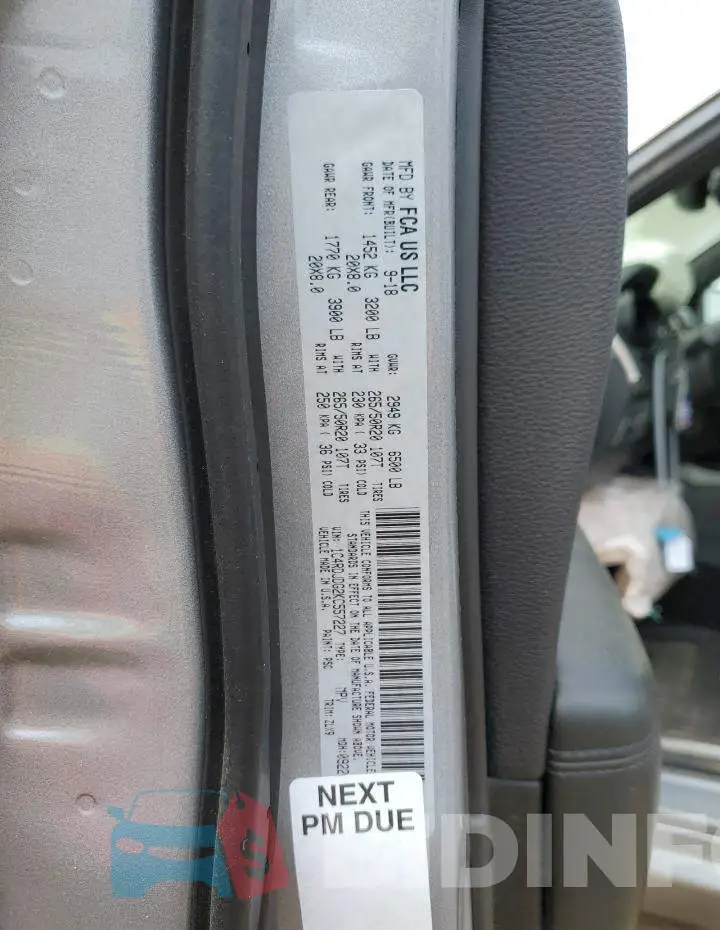1C4RDJDG2KC557227 Photo# 13