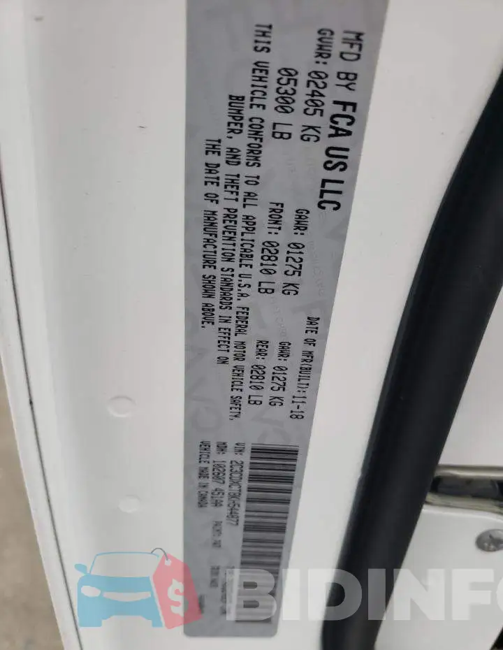 2C3CDXCT8KH544877 Photo# 12