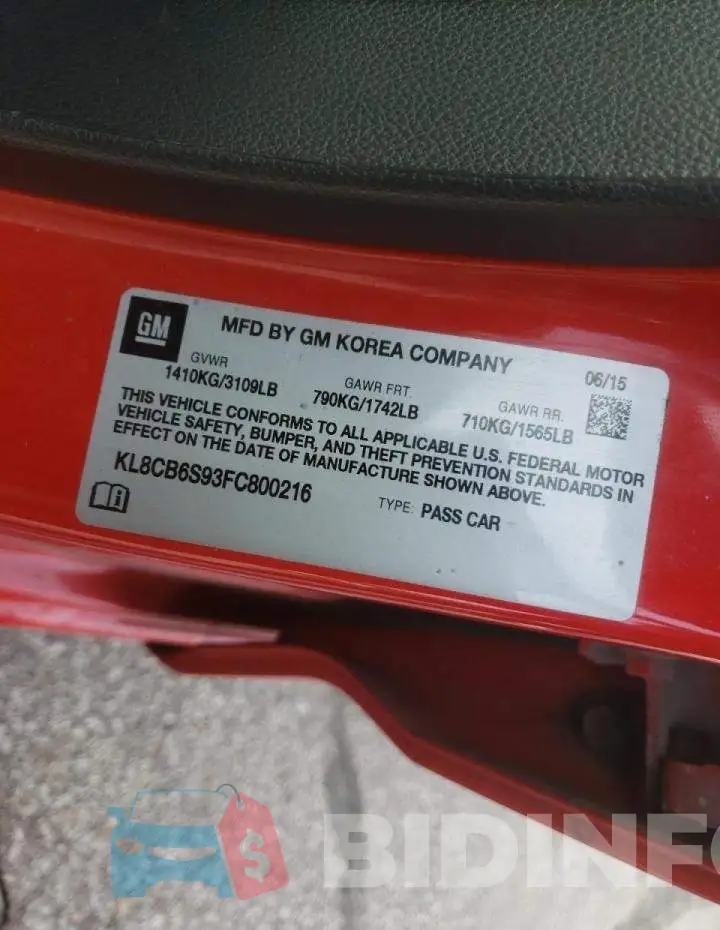 KL8CB6S93FC800216 Photo# 13