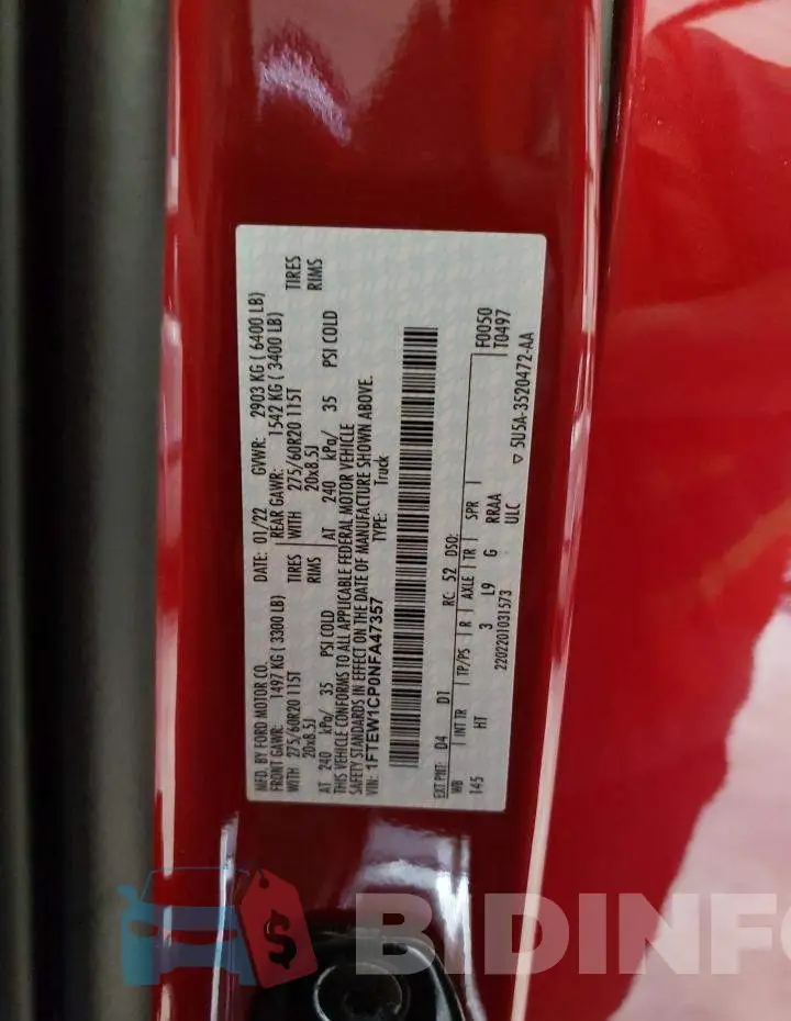 1FTEW1CP0NFA47357 Photo# 12