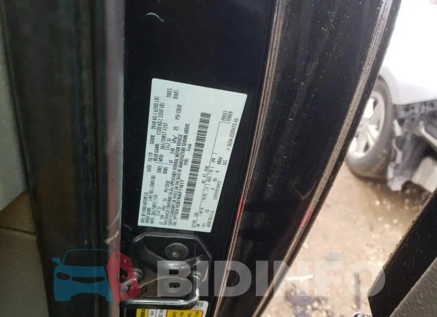 1FTEX1EB7KKF11617 Photo# 12