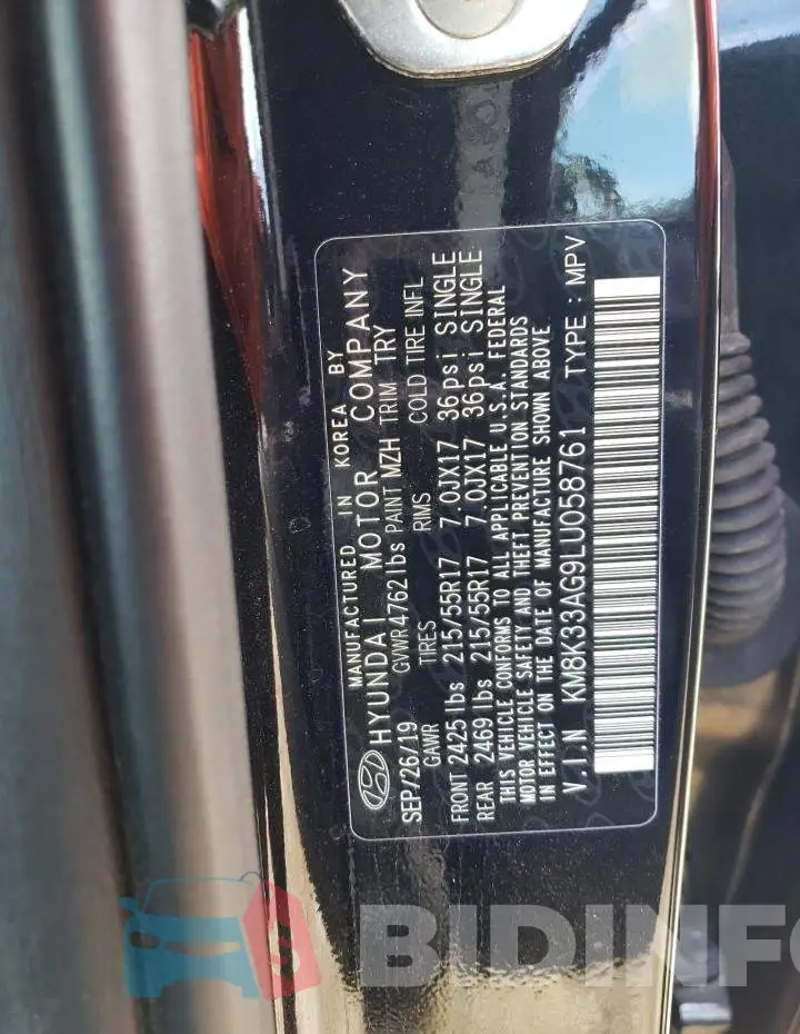 KM8K33AG9LU058761 Photo# 12