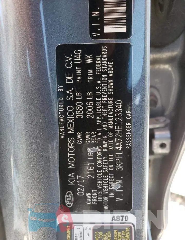 3KPFL4A72HE123340 Photo# 13