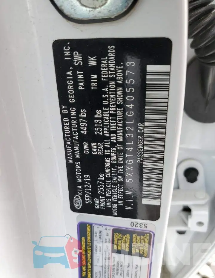 5XXGT4L32LG405573 Photo# 12
