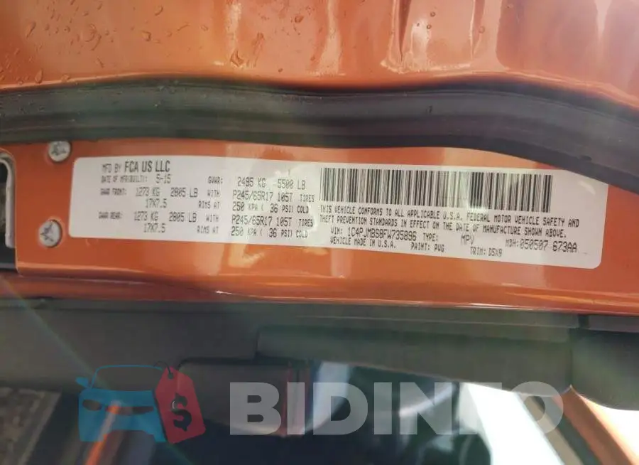 1C4PJMBS8FW735896 Photo# 13