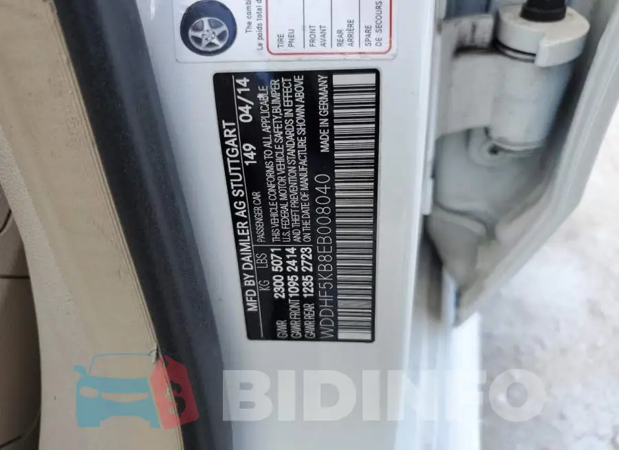 WDDHF5KB8EB008040 Photo# 12