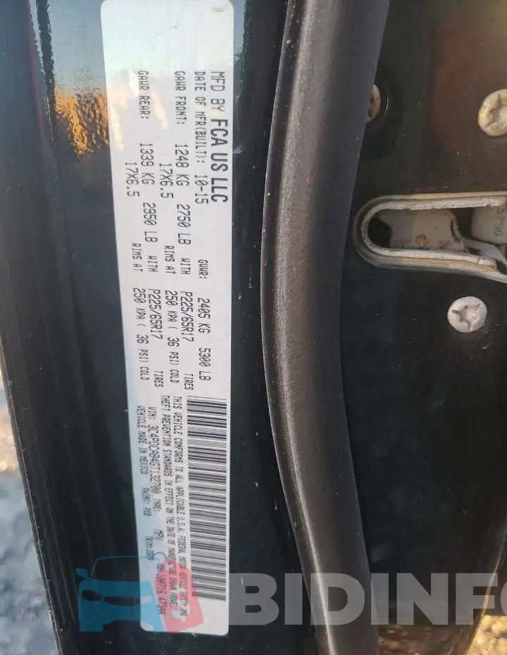 3C4PDCAB4GT132700 Photo# 14