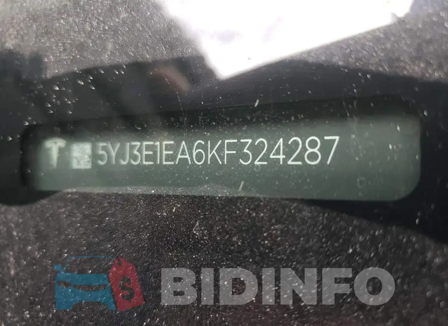 5YJ3E1EA6KF324287 Photo# 13