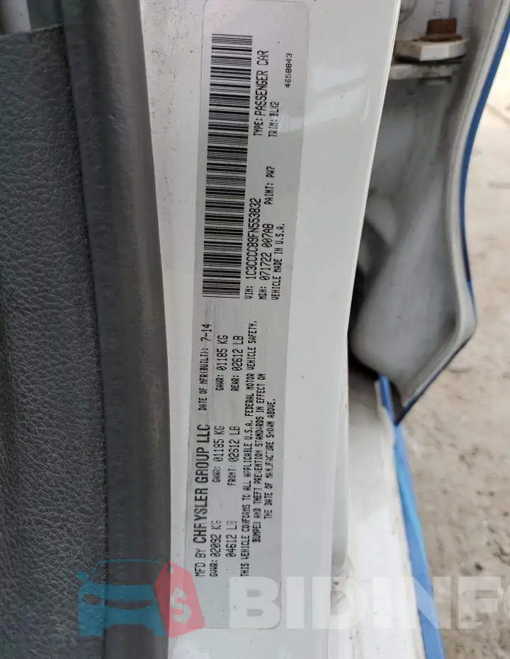 1C3CCCCB9FN553832 Photo# 12
