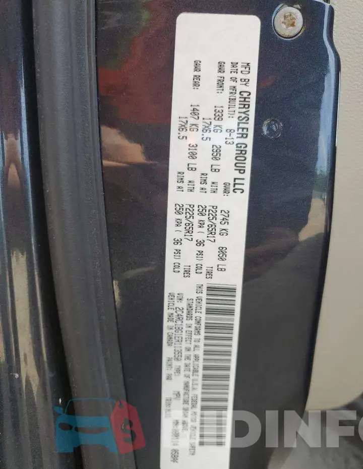 2C4RC1BG1ER113550 Photo# 13