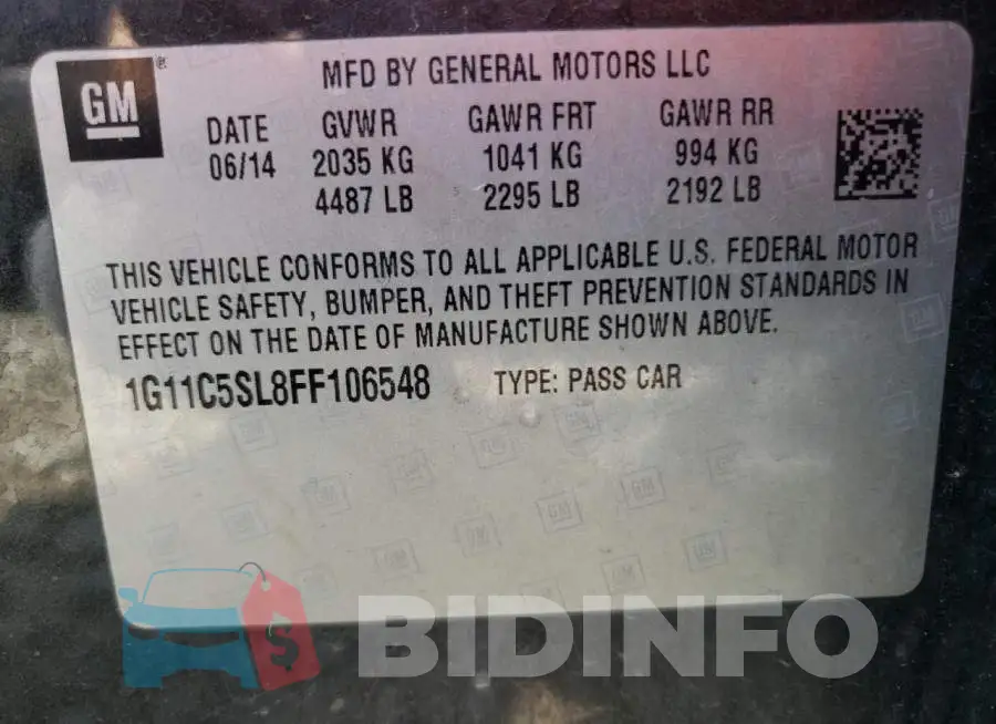 1G11C5SL8FF106548 Photo# 12