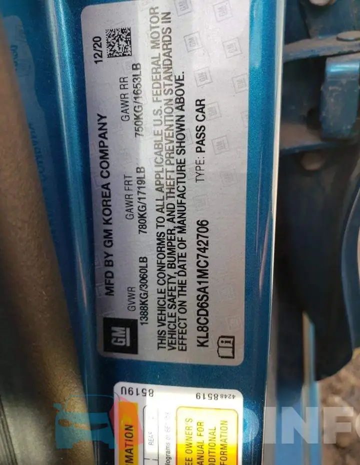 KL8CD6SA1MC742706 Photo# 12