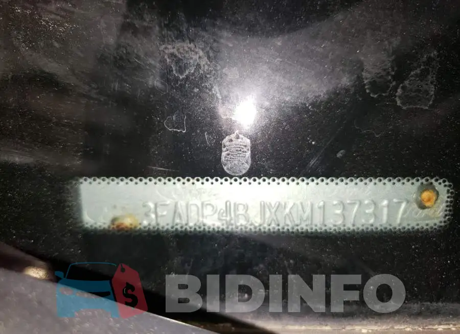 3FADP4BJXKM137317 Photo# 12