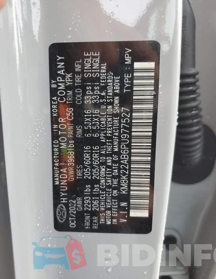 KM8K22AB6PU977527 Photo# 13
