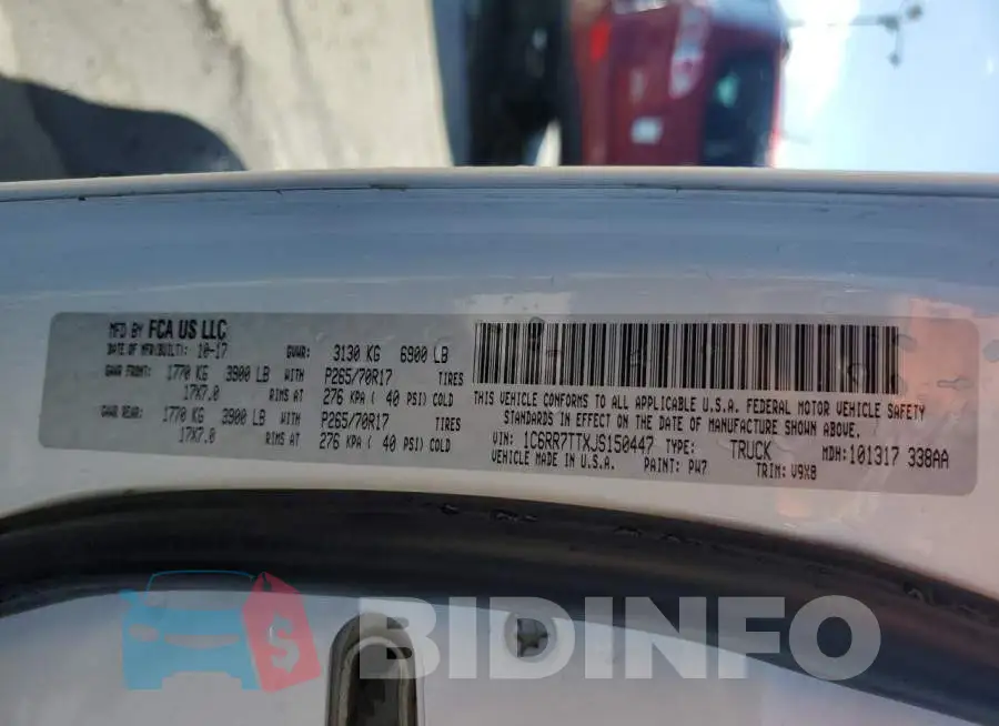 1C6RR7TTXJS150447 Photo# 12
