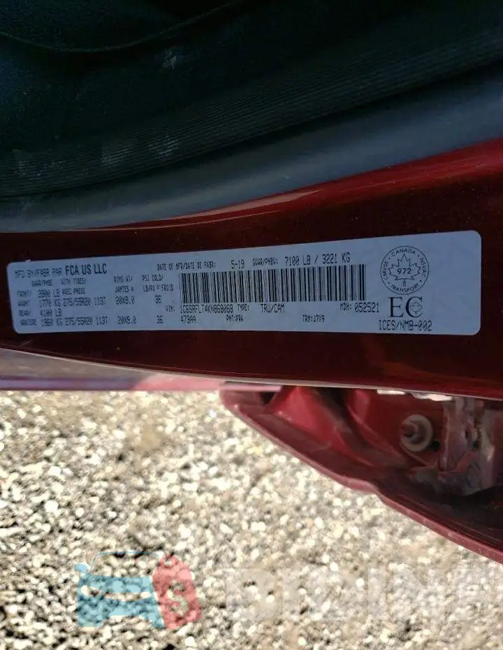 1C6SRFLT4KN868068 Photo# 13