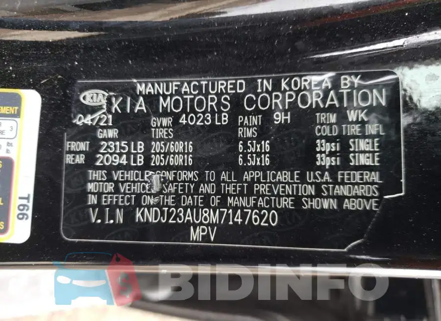 KNDJ23AU8M7147620 Photo# 12