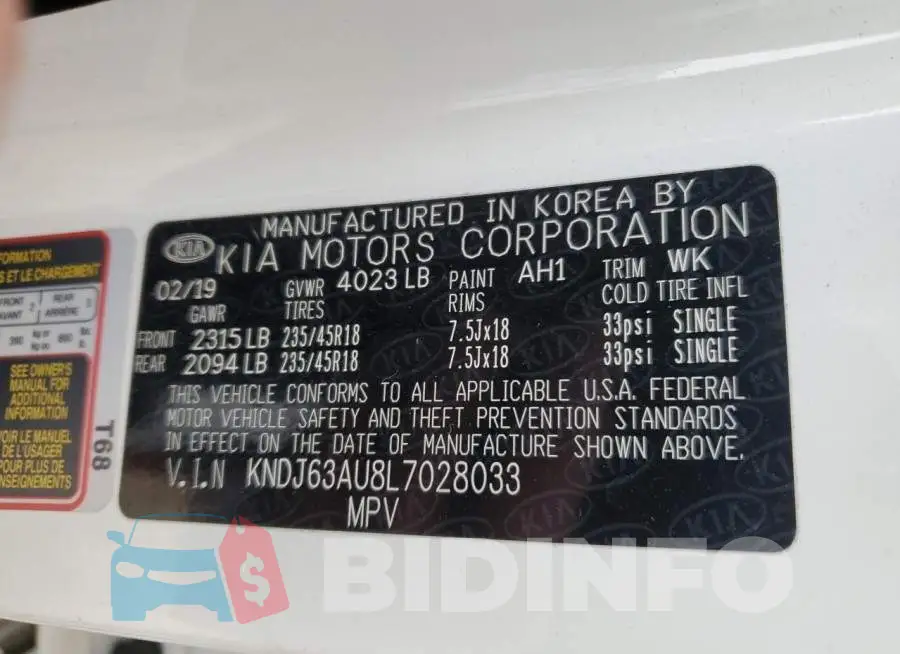 KNDJ63AU8L7028033 Photo# 13