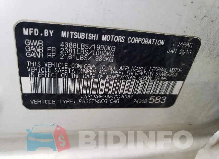 JA32V6FV4FU015987 Photo# 13