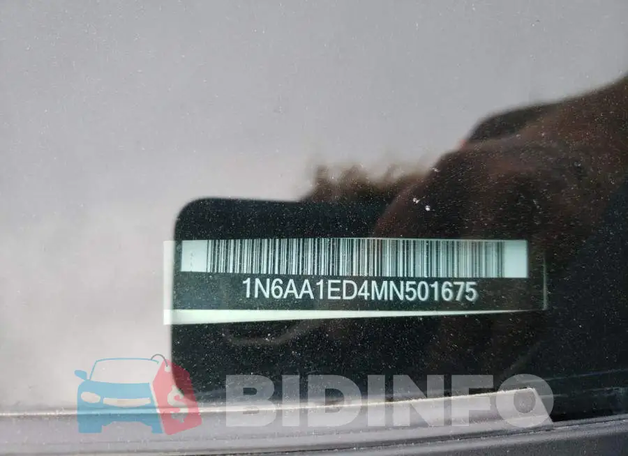 1N6AA1ED4MN501675 Photo# 12