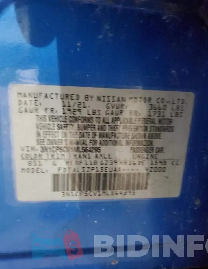 3N1CP5CV1ML564295 Photo# 13