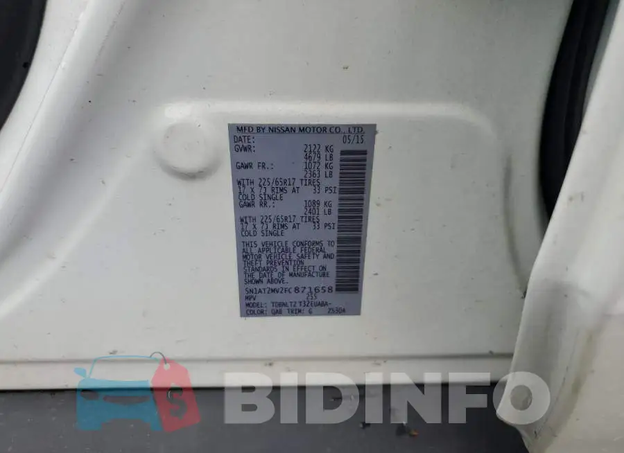 5N1AT2MV2FC871658 Photo# 12