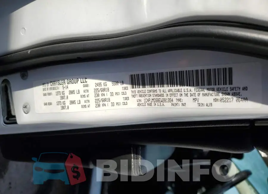 1C4PJMDS8EW281354 Photo# 13