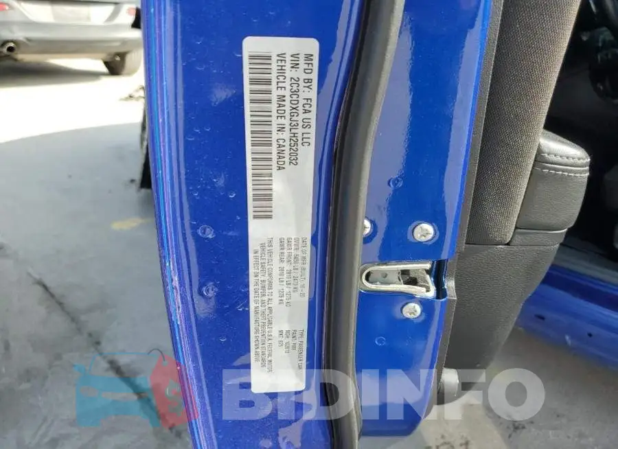 2C3CDXGJ3LH252032 Photo# 12