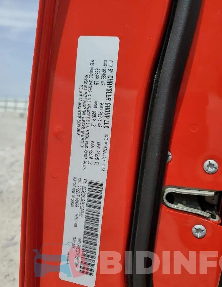 2C3CDXJG2EH322507 Photo# 12